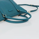 GUCCI Micro GG Guccissima Leather Outlet 2way Emerald Green 449646 Auth ka4748-7