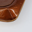 LOUIS VUITTON Monogram Vernis Thompson Street Bag Bronze M91124 LV Auth ka475-12