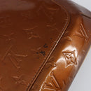 LOUIS VUITTON Monogram Vernis Thompson Street Bag Bronze M91124 LV Auth ka475-14