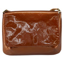 LOUIS VUITTON Monogram Vernis Thompson Street Bag Bronze M91124 LV Auth ka475-2
