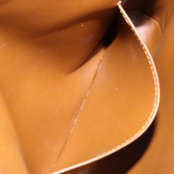 LOUIS VUITTON Monogram Vernis Thompson Street Bag Bronze M91124 LV Auth ka475