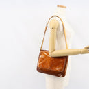 LOUIS VUITTON Monogram Vernis Thompson Street Bag Bronze M91124 LV Auth ka475-23