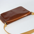 LOUIS VUITTON Monogram Vernis Thompson Street Bag Bronze M91124 LV Auth ka475-6