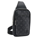 LOUIS VUITTON Monogram Eclipse Avenir Sling Bag PM Body M47137 LV Auth ka4750SAV-1