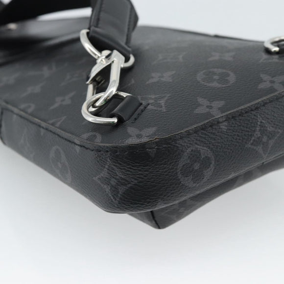 LOUIS VUITTON Monogram Eclipse Avenir Sling Bag PM Body M47137 LV Auth ka4750SAV