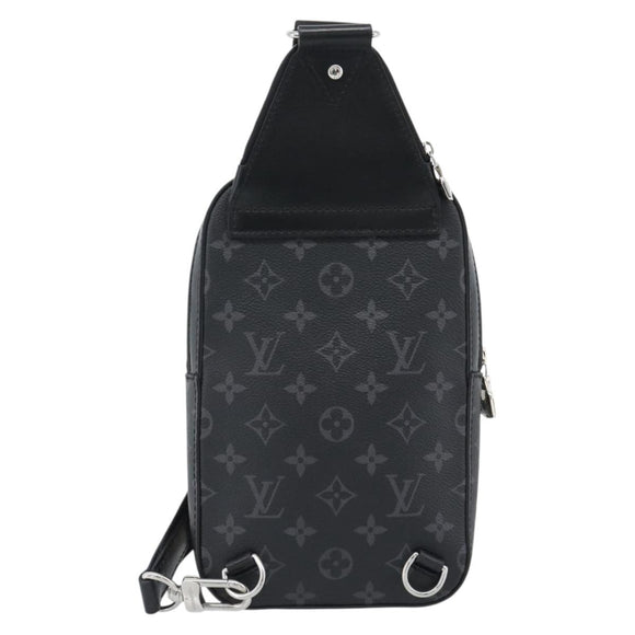 LOUIS VUITTON Monogram Eclipse Avenir Sling Bag PM Body M47137 LV Auth ka4750SAV