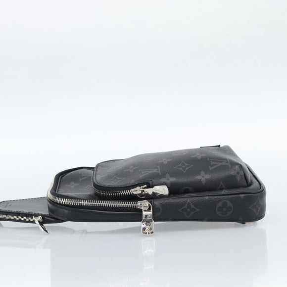 LOUIS VUITTON Monogram Eclipse Avenir Sling Bag PM Body M47137 LV Auth ka4750SAV