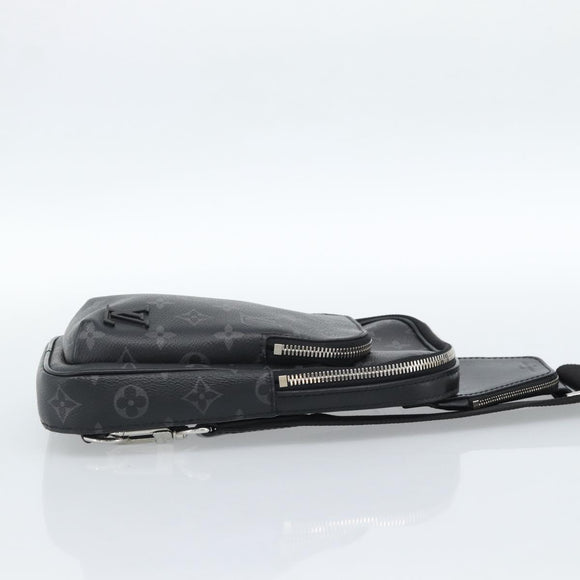 LOUIS VUITTON Monogram Eclipse Avenir Sling Bag PM Body M47137 LV Auth ka4750SAV