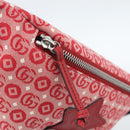GUCCI Children's Sherry Line Waist bag Canvas Navy Red 502095 Auth ka4751M-9