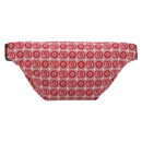 GUCCI Children's Sherry Line Waist bag Canvas Navy Red 502095 Auth ka4751M-2