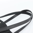 PRADA Tote Bag Nylon Leather Black Silver Auth ka4753A-8