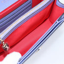 BVLGARI Chain Serpenti Shoulder Bag Leather Purple Gold Auth ka4755SAV-21