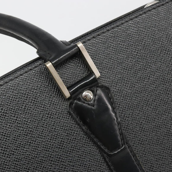 LOUIS VUITTON Taiga Porte Documents Rozan Bag Ardoise M30052 LV Auth ka4757