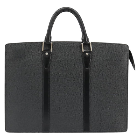 LOUIS VUITTON Taiga Porte Documents Rozan Bag Ardoise M30052 LV Auth ka4757