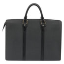 LOUIS VUITTON Taiga Porte Documents Rozan Bag Ardoise M30052 LV Auth ka4757-2