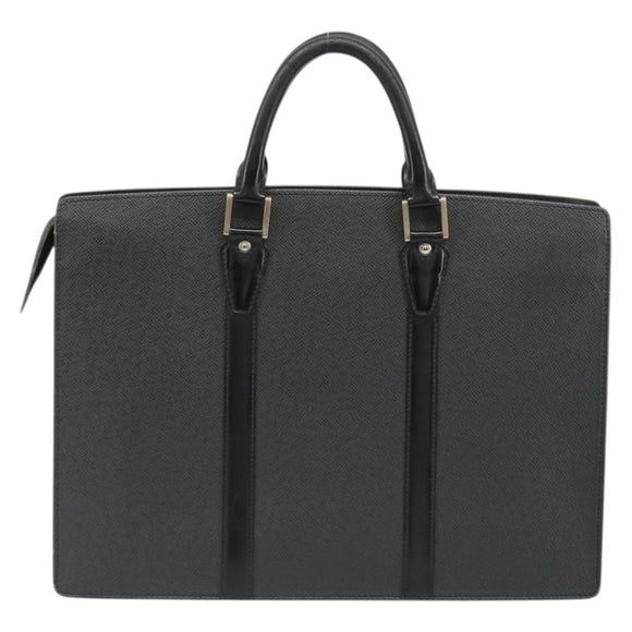 LOUIS VUITTON Taiga Porte Documents Rozan Bag Ardoise M30052 LV Auth ka4757