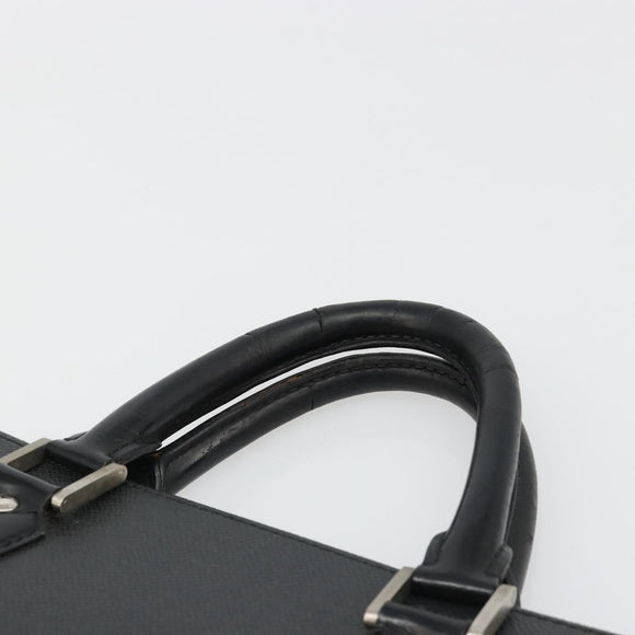 LOUIS VUITTON Taiga Porte Documents Rozan Bag Ardoise M30052 LV Auth ka4757