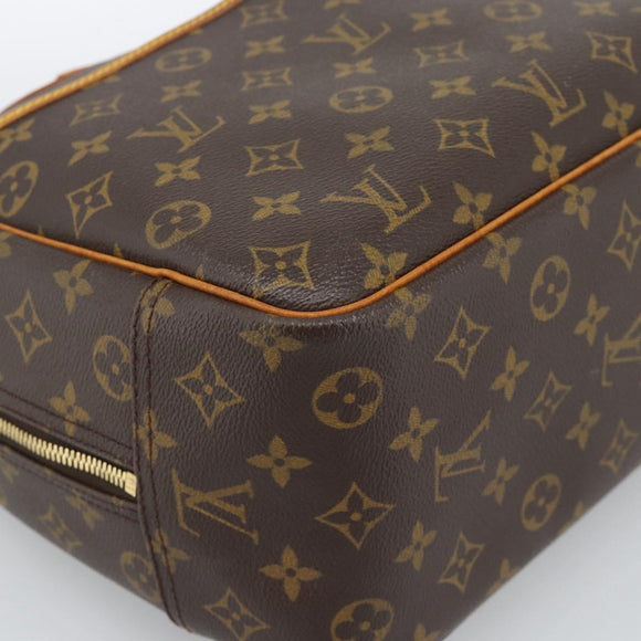 LOUIS VUITTON Monogram Deauville Hand Bag M47270 LV Auth ka4758