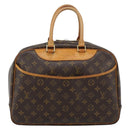 LOUIS VUITTON Monogram Deauville Hand Bag M47270 LV Auth ka4758-13