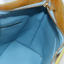 LOUIS VUITTON Monogram Vernis Houston Hand Bag Baby Blue M91005 LV Auth ka476-19