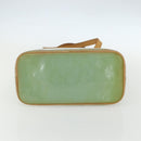 LOUIS VUITTON Monogram Vernis Houston Hand Bag Baby Blue M91005 LV Auth ka476-5