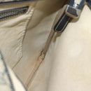 GUCCI GG Supreme Shoulder Bag PVC Navy Silver 201446 Auth ka4760-19