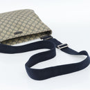 GUCCI GG Supreme Shoulder Bag PVC Navy Silver 201446 Auth ka4760-7