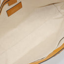 GUCCI GG Supreme Tote Bag PVC Beige Gold 631685 Auth ka4761M-16