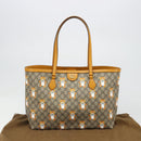 GUCCI GG Supreme Tote Bag PVC Beige Gold 631685 Auth ka4761M-23