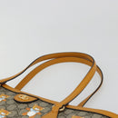GUCCI GG Supreme Tote Bag PVC Beige Gold 631685 Auth ka4761M-8