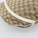 GUCCI GG Canvas Shoulder Bag Beige Gold 204940 Auth ka4762-13