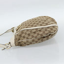 GUCCI GG Canvas Shoulder Bag Beige Gold 204940 Auth ka4762-4