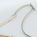 GUCCI GG Canvas Shoulder Bag Beige Gold 204940 Auth ka4762-8