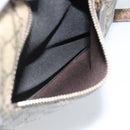 GUCCI GG Supreme Shoulder Bag PVC Beige Gold 233268 Auth ka4763-23
