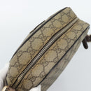 GUCCI GG Supreme Shoulder Bag PVC Beige Gold 233268 Auth ka4763-6