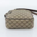 GUCCI GG Supreme Shoulder Bag PVC Beige Gold 233268 Auth ka4763-5