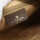 GUCCI GG Supreme Web Sherry Line Bag PVC Beige Gold 89 02 032 Auth ka4764-18