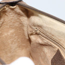 GUCCI GG Supreme Web Sherry Line Bag PVC Beige Gold 89 02 032 Auth ka4764-21