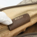 GUCCI GG Supreme Web Sherry Line Bag PVC Beige Gold 89 02 032 Auth ka4764-12