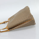 GUCCI Micro GG Supreme Shoulder Bag PVC Beige Gold Auth ka4765-4
