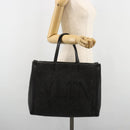 VALENTINO Tote Bag Wool Gray Auth ka4766V-21