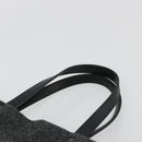 VALENTINO Tote Bag Wool Gray Auth ka4766V-8