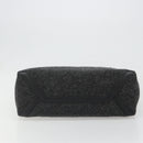 VALENTINO Tote Bag Wool Gray Auth ka4766V-5