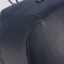 GUCCI Diamante Shoulder Bag Leather Navy Gold 354229 Auth ka4767-15