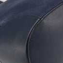 GUCCI Diamante Shoulder Bag Leather Navy Gold 354229 Auth ka4767-9