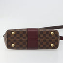 LOUIS VUITTON Damier Ebene Bond Street BB Hand Bag 2way N64416 LV Auth ka4769A-5