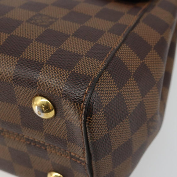 LOUIS VUITTON Damier Ebene Bond Street BB Hand Bag 2way N64416 LV Auth ka4769A