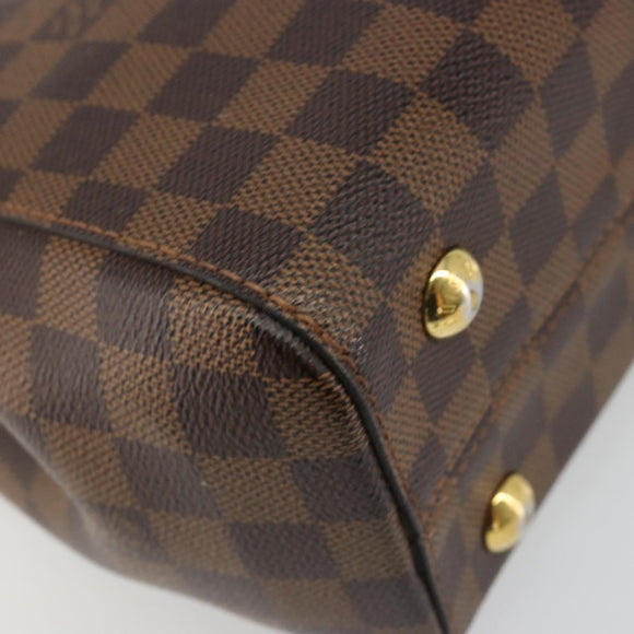 LOUIS VUITTON Damier Ebene Bond Street BB Hand Bag 2way N64416 LV Auth ka4769A