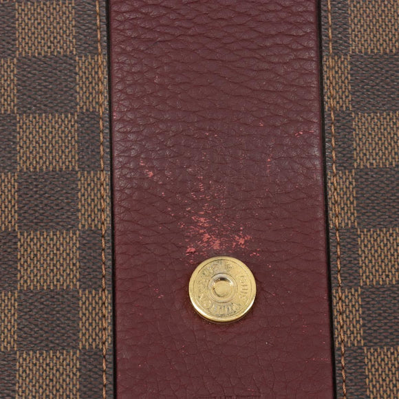 LOUIS VUITTON Damier Ebene Bond Street BB Hand Bag 2way N64416 LV Auth ka4769A