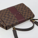 LOUIS VUITTON Damier Ebene Bond Street BB Hand Bag 2way N64416 LV Auth ka4769A-6